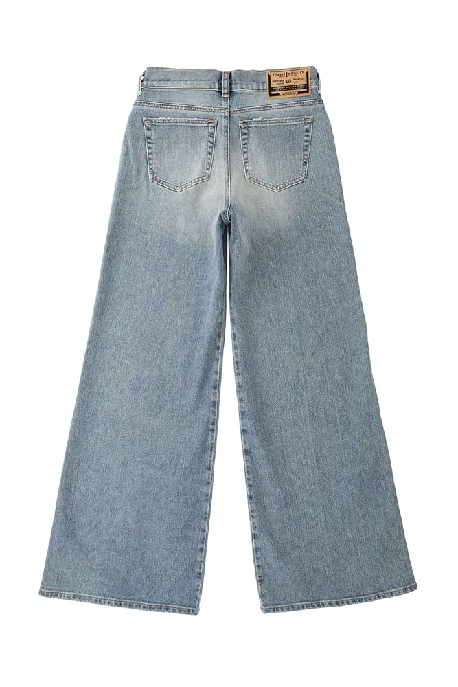 ディーゼル　ブラックデニム　D-AKEMI W28 未使用に近い Diesel D-Akemi ワイドジーンズ | グレー | FARFETCH JP